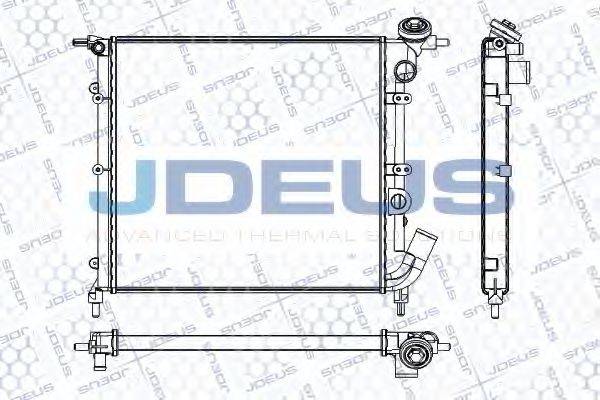 JDEUS RA0230251 Радіатор, охолодження двигуна