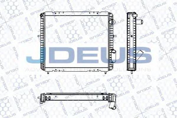 JDEUS RA0230481 Радіатор, охолодження двигуна