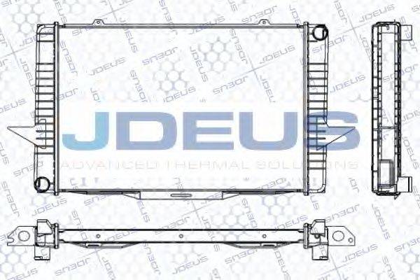 JDEUS RA0310360 Радіатор, охолодження двигуна