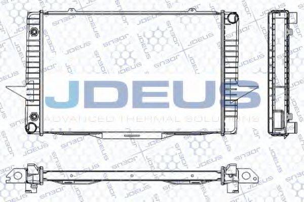 JDEUS RA0310370 Радіатор, охолодження двигуна