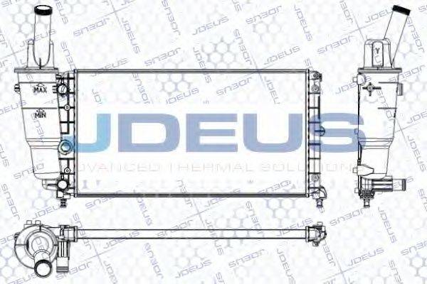 JDEUS RA0360060 Радіатор, охолодження двигуна