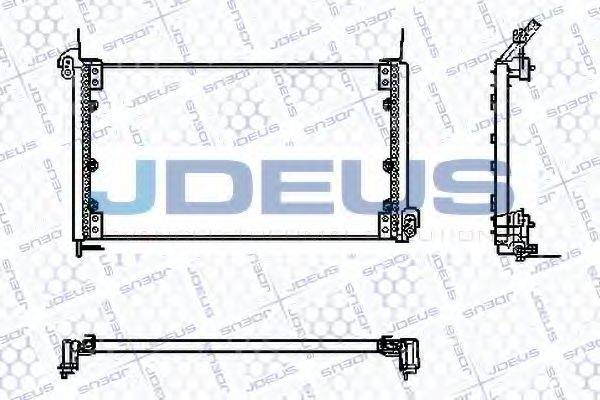 JDEUS RA7110630 Конденсатор, кондиціонер