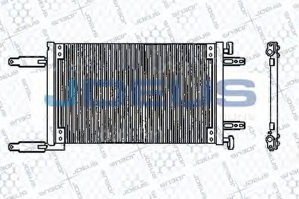 JDEUS RA7110810 Конденсатор, кондиціонер