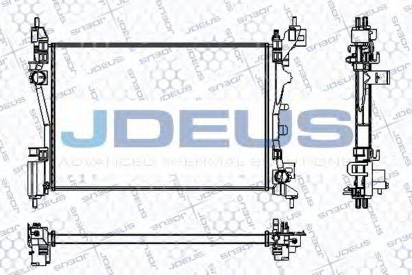 JDEUS RA0070280 Радіатор, охолодження двигуна