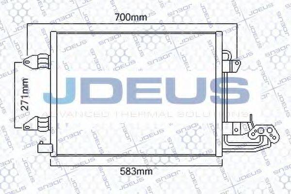 JDEUS 730M32 Конденсатор, кондиціонер