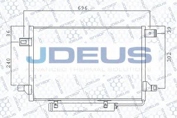 JDEUS 717M76 Конденсатор, кондиціонер