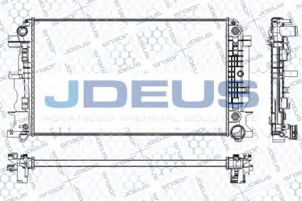 JDEUS RA0170890 Радіатор, охолодження двигуна