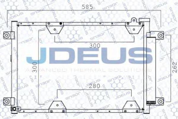 JDEUS 742M15 Конденсатор, кондиціонер