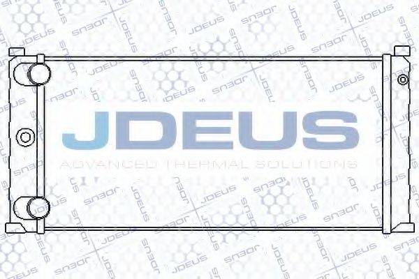 JDEUS 011V29 Радіатор, охолодження двигуна