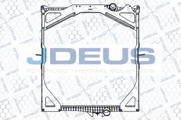 JDEUS 131M08A Радіатор, охолодження двигуна