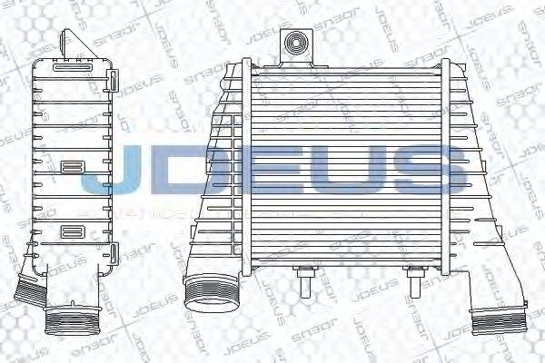 JDEUS RA8010490 Інтеркулер