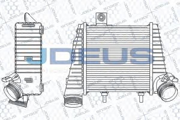 JDEUS RA8010492 Інтеркулер