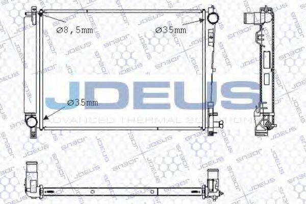 JDEUS 053M08 Радіатор, охолодження двигуна