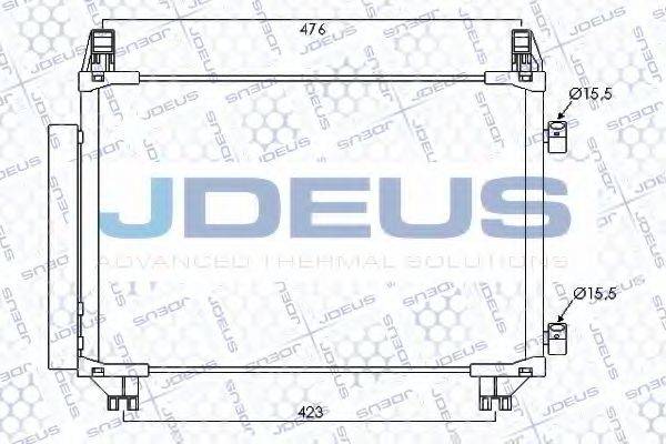 JDEUS 728M63 Конденсатор, кондиціонер