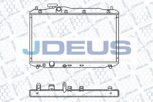 JDEUS RA0130090 Радіатор, охолодження двигуна