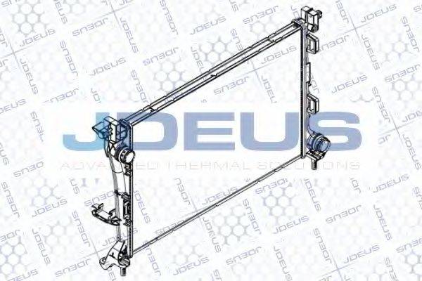 JDEUS RA0111340 Радіатор, охолодження двигуна