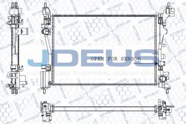 JDEUS RA0201100 Радіатор, охолодження двигуна