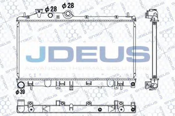 JDEUS 026M06 Радіатор, охолодження двигуна