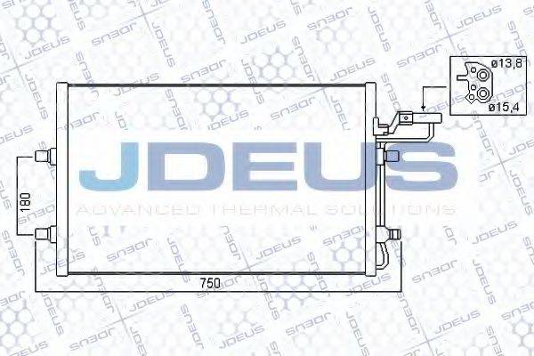 JDEUS 731M15 Конденсатор, кондиціонер