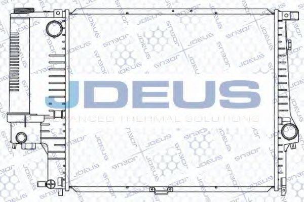 JDEUS 005M47 Радіатор, охолодження двигуна