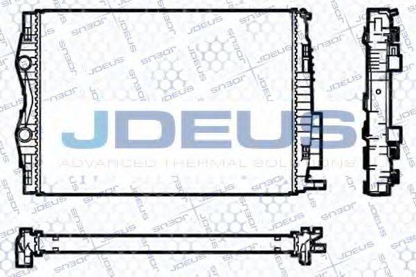 JDEUS 023M92 Радіатор, охолодження двигуна