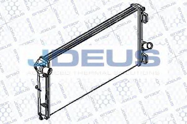 JDEUS RA0360190 Радіатор, охолодження двигуна