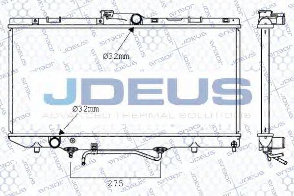 JDEUS 028M10 Радіатор, охолодження двигуна