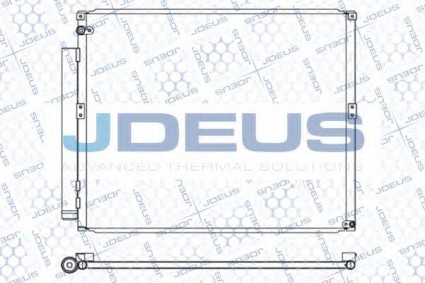 JDEUS 728M55 Конденсатор, кондиціонер