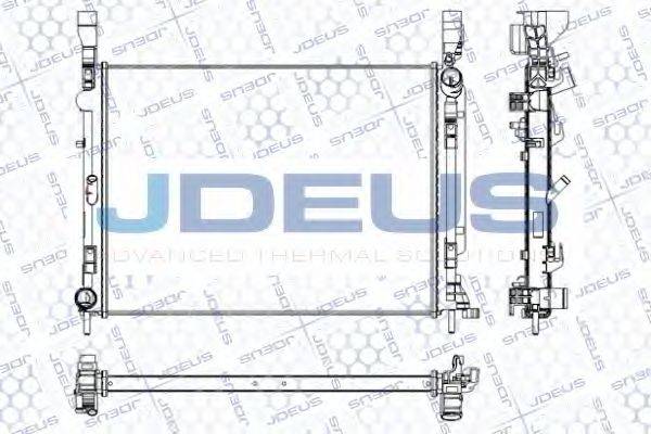 JDEUS RA0231060 Радіатор, охолодження двигуна