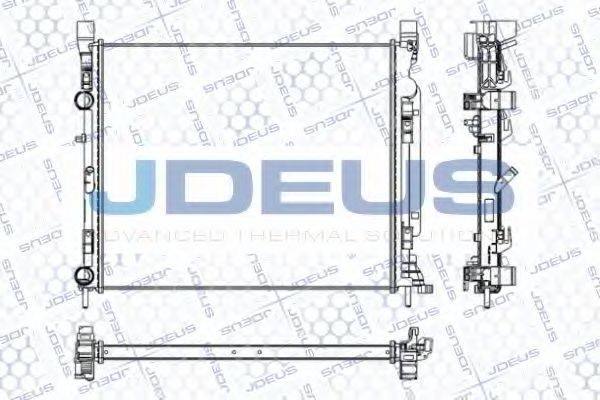 JDEUS RA0231070 Радіатор, охолодження двигуна