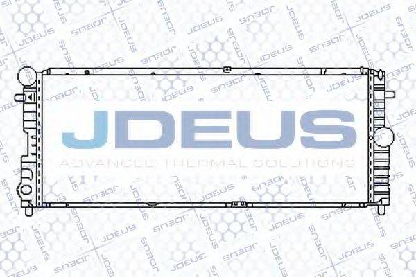 JDEUS 020V08A Радіатор, охолодження двигуна