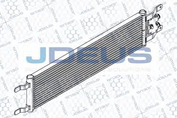 JDEUS RA4111420 масляний радіатор, моторне масло