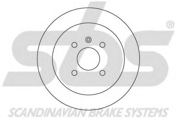 SBS 1815205007 гальмівний диск