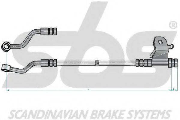 SBS 1330853488 Гальмівний шланг