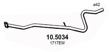 ASSO 105034 Труба вихлопного газу