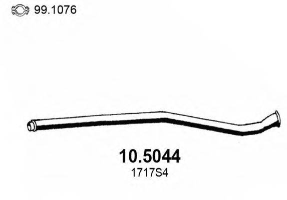 ASSO 105044 Труба вихлопного газу