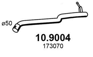 ASSO 109004 Труба вихлопного газу