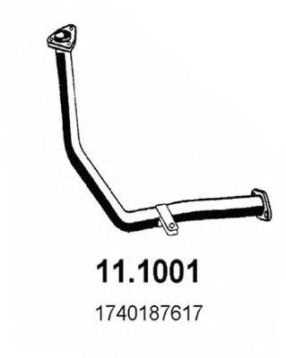 ASSO 111001 Труба вихлопного газу