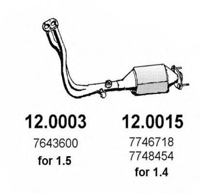 ASSO 120003 Каталізатор