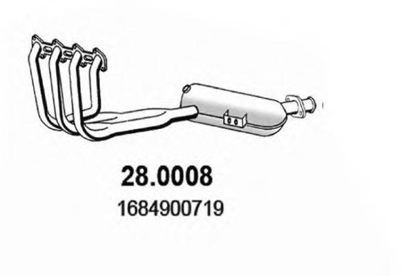 ASSO 280008 Каталізатор