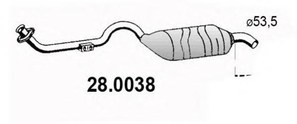 ASSO 280038 Каталізатор