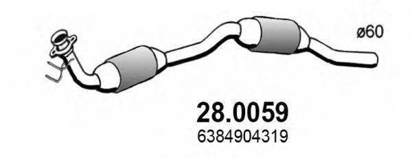 ASSO 280059 Каталізатор