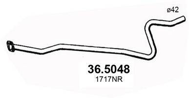 ASSO 365048 Труба вихлопного газу
