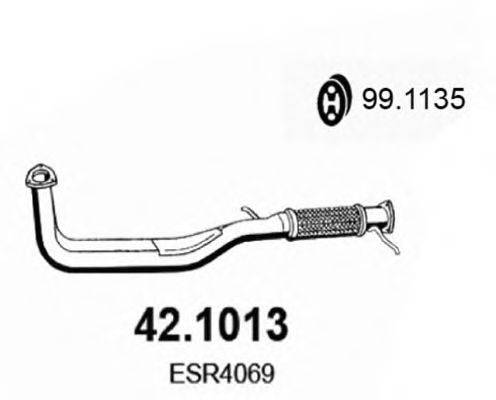 ASSO 421013 Труба вихлопного газу