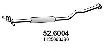 ASSO 526004 Середній глушник вихлопних газів