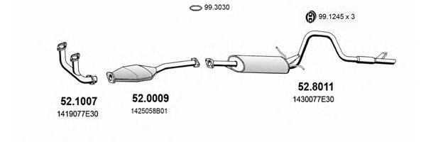 ASSO ART2394 Система випуску ОГ