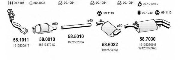 ASSO ART2679 Система випуску ОГ