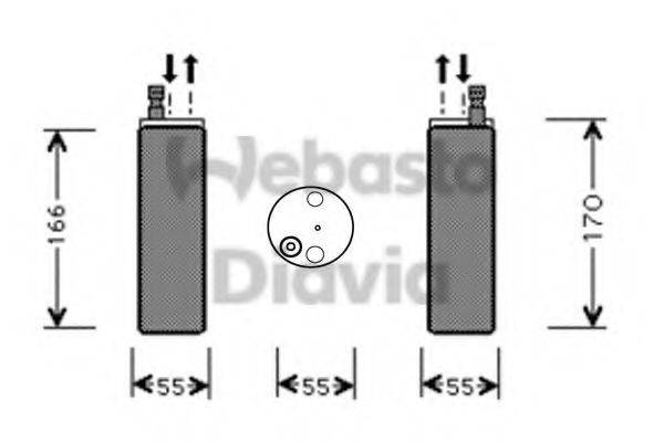 WEBASTO 82D0175359A Осушувач, кондиціонер