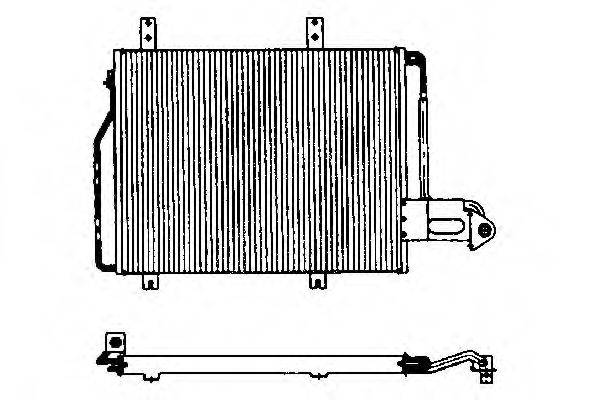 WEBASTO 82D0225057A Конденсатор, кондиціонер