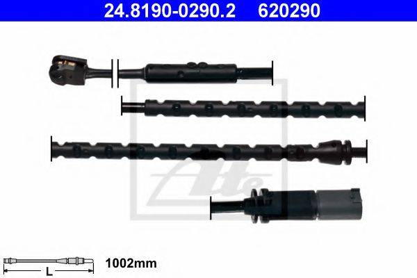 ATE 24819002902 Сигналізатор, знос гальмівних колодок